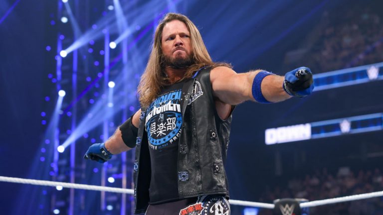 WWE star AJ Styles
