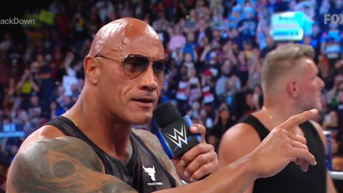 The Rock Reacts To Breaking WWE Record With SmackDown Return