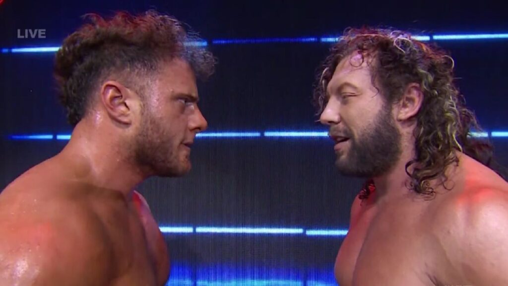 MJF and Kenny Omega in AEW