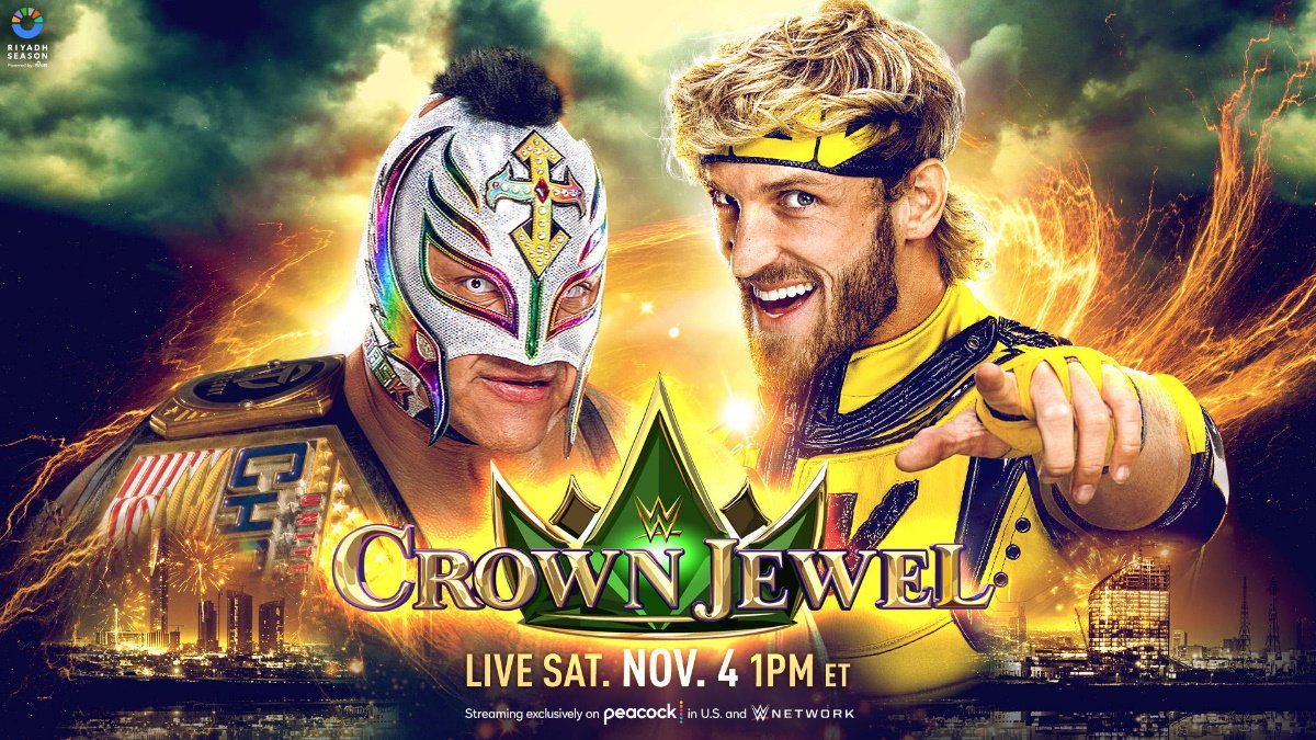 Official Weights For Rey Mysterio & Logan Paul Revealed For WWE Crown Jewel Match