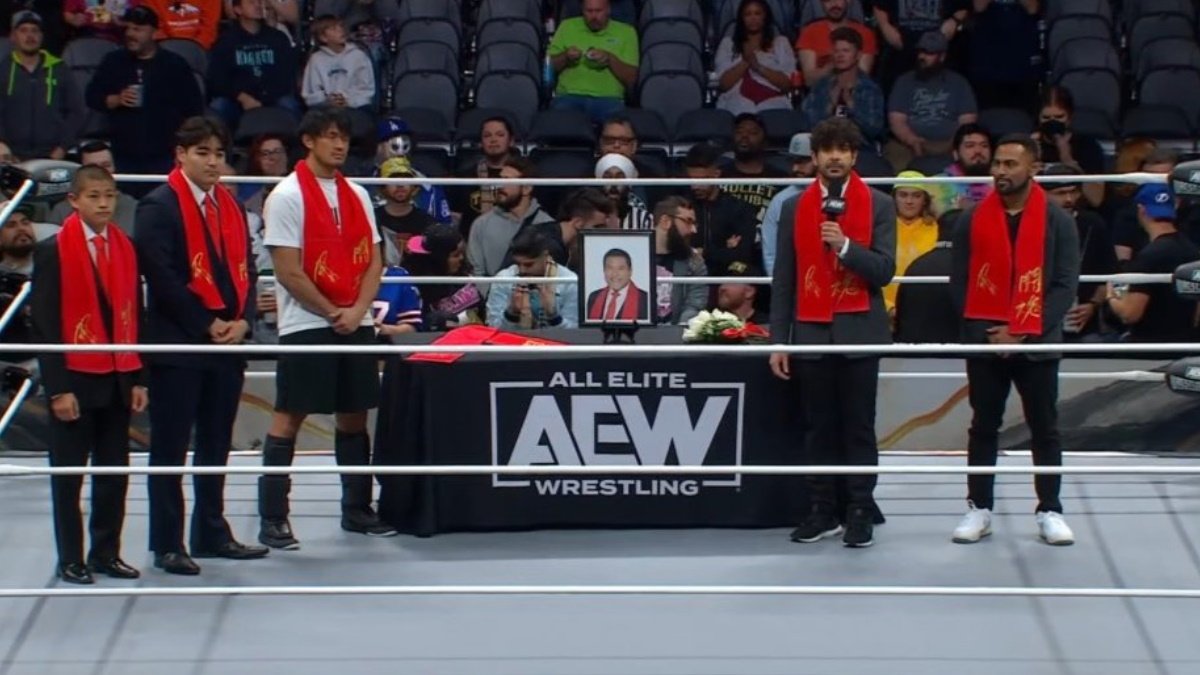 Tony Khan Pays Tribute To Antonio Inoki In AEW WrestleDream Opening Ceremony