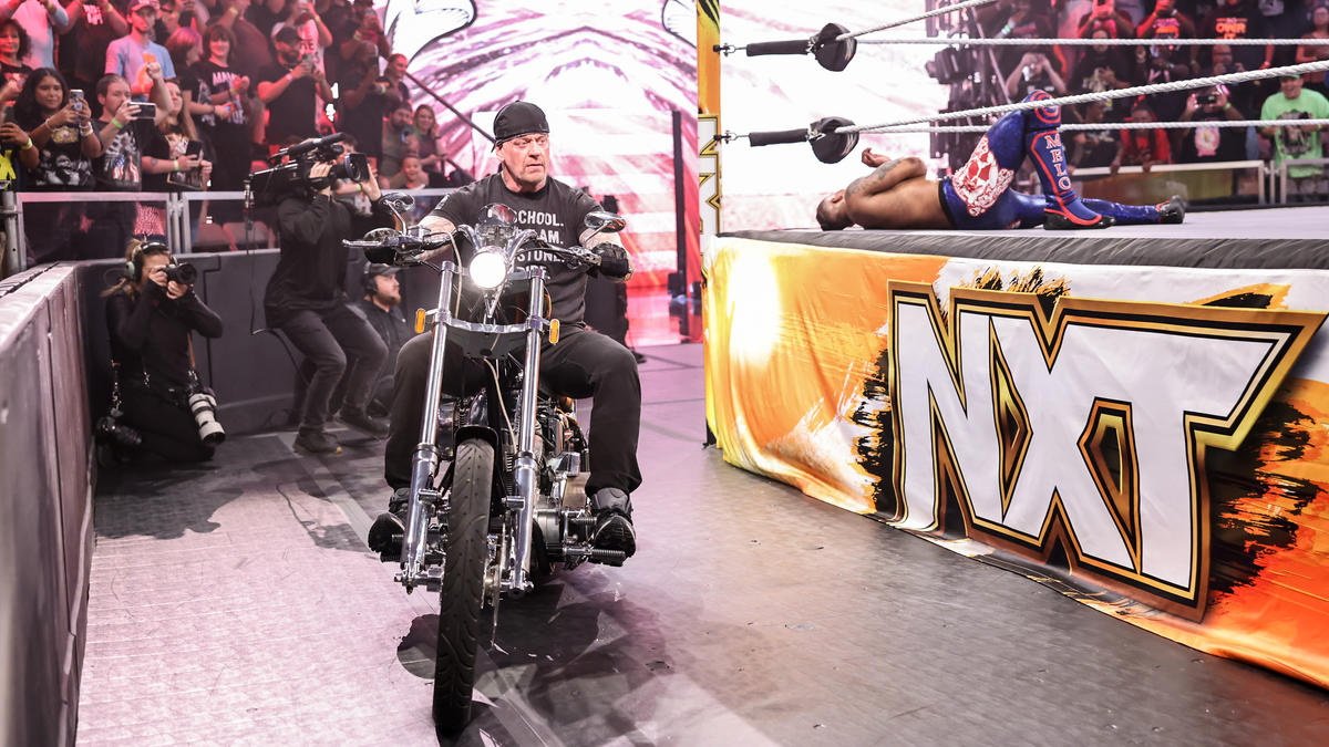 WWE Star Accuses The Undertaker Of Stealing From Him After NXT Appearance