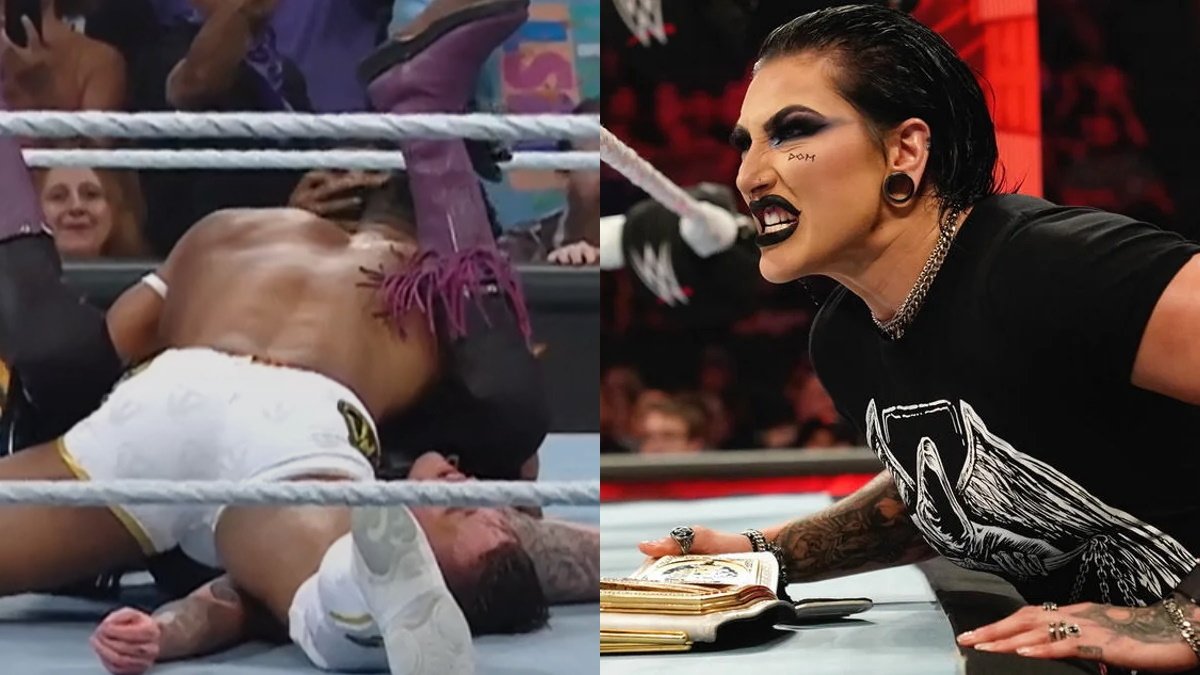 Rhea Ripley Reacts To Dominik Mysterio Championship Loss