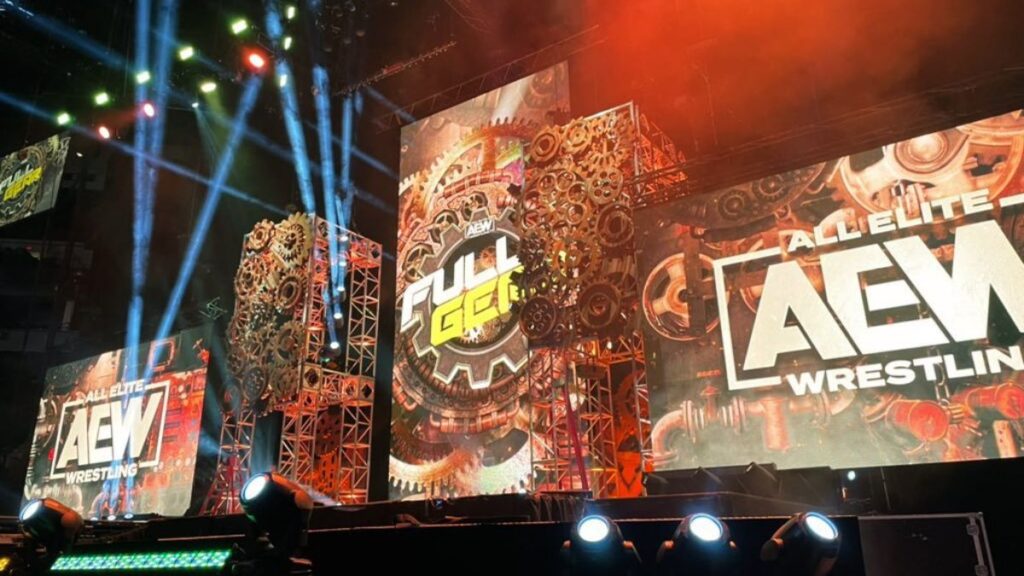 AEW Full Gear 2023 stage