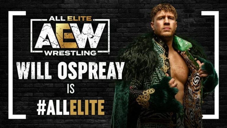 AEW Will Ospreay all elite graphic full gear 2023