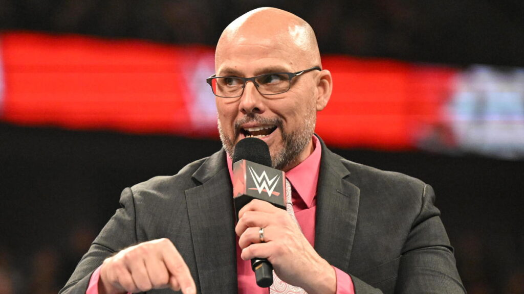 WWE Raw General Manager Adam Pearce