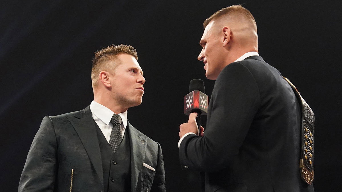 WWE stars The Miz and GUNTHER