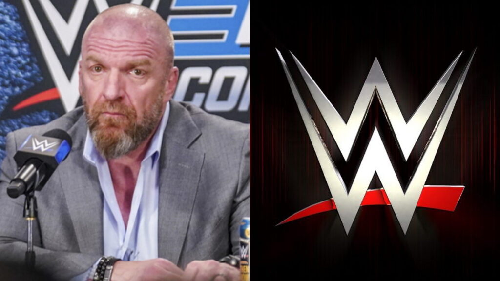 WWE logo and Triple H