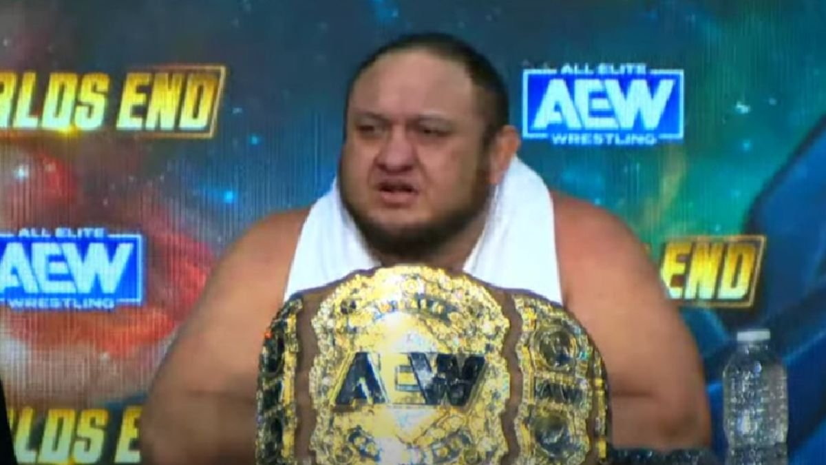 Samoa Joe Reveals Big Changes After Winning AEW Championship