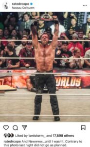 Adam Copeland Comments On AEW TNT Title Win & Loss - WrestleTalk