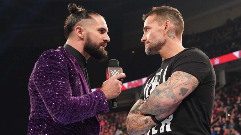 WWE's Seth Rollins and CM Punk