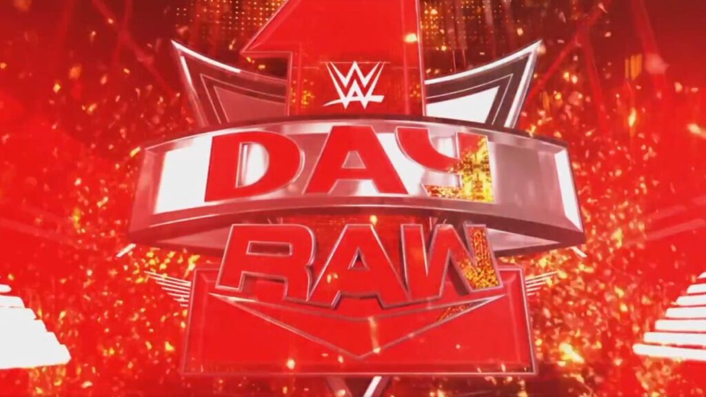 WWE Raw Day 1 logo the rock