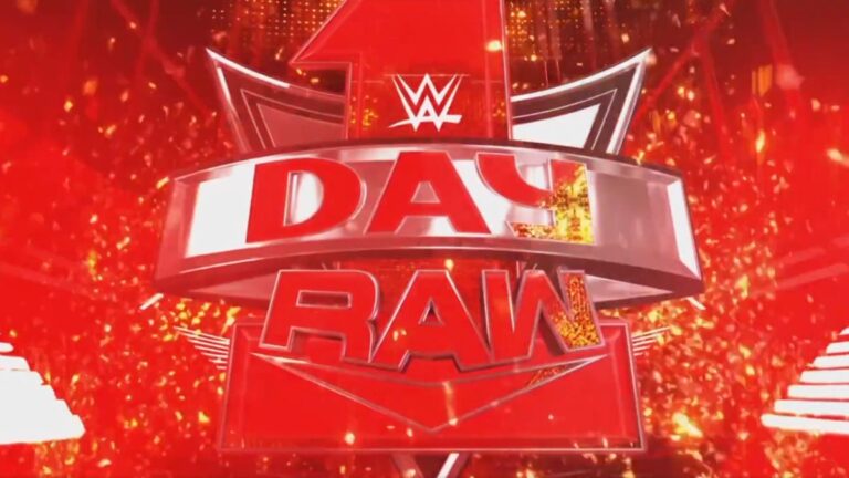 WWE Raw Day 1 logo the rock