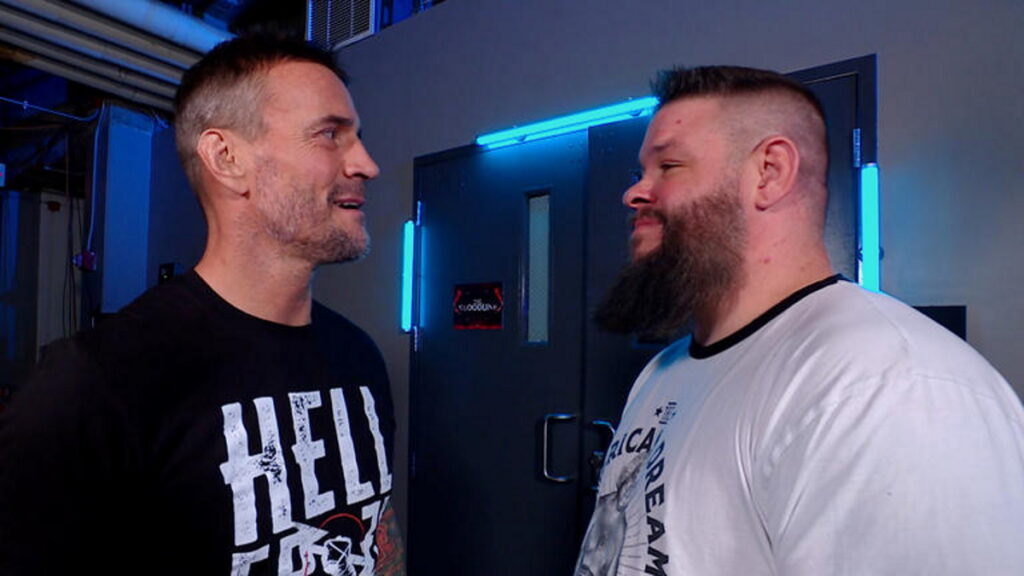 WWE's CM Punk and Kevin Owens