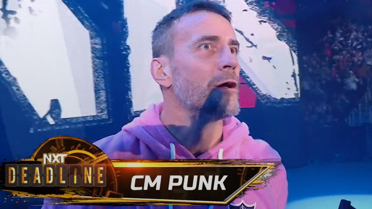 CM Punk Appears At WWE NXT Deadline