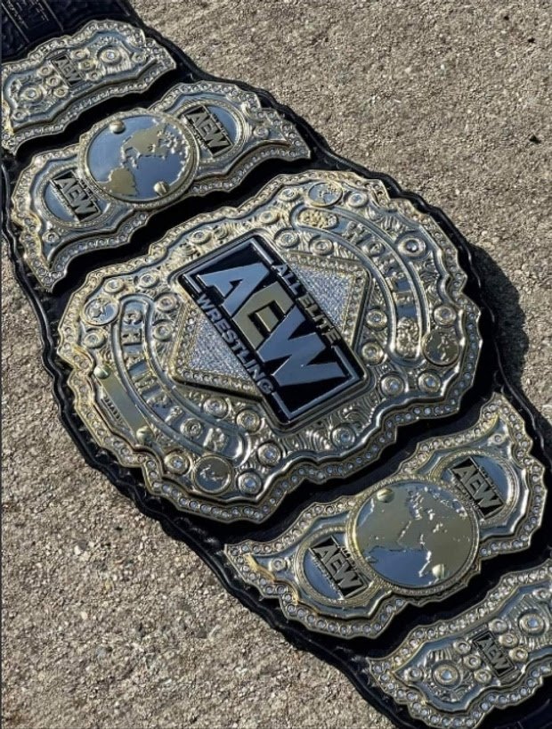 Sneak Peek At Reported Design Changes For AEW Championship Belt ...