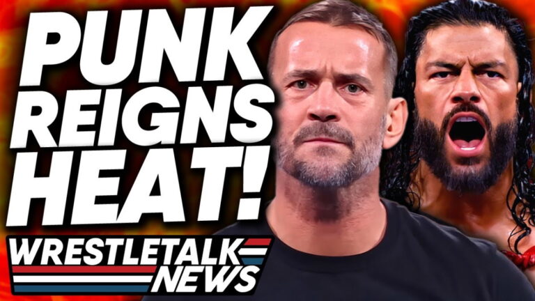 Backstage CM Punk & Roman Reigns WWE HEAT! | WrestleTalk