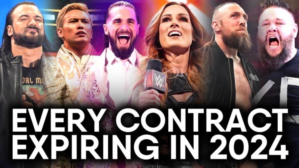 EVERY Wrestler’s Contract Expiring In 2024: WWE, AEW, TNA, NJPW