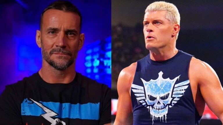 CM Punk Cody Rhodes WWE