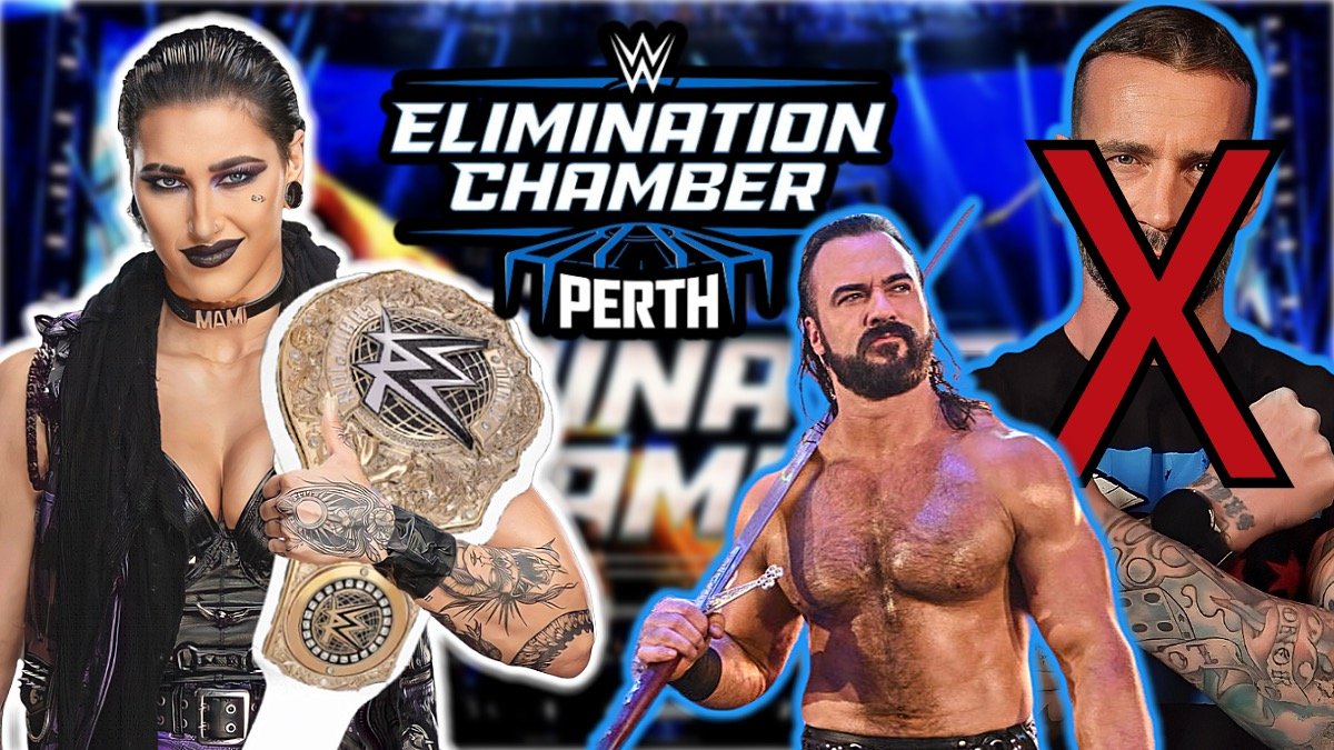 Predicting The Card For WWE Elimination Chamber 2024 Following CM Punk Injury