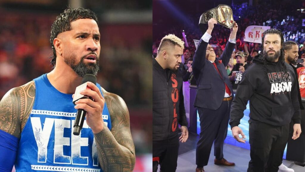 Jey Uso WWE Raw and Bloodline from SmackDown