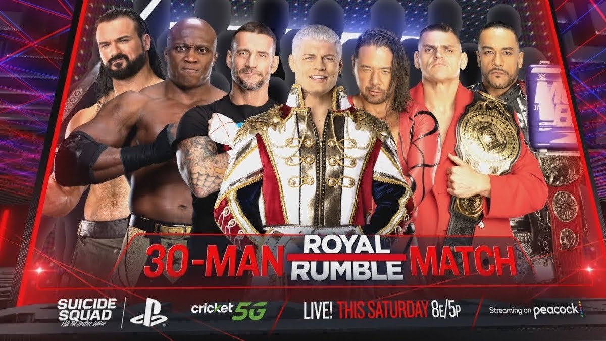 Planned Match Order For WWE Royal Rumble 2024