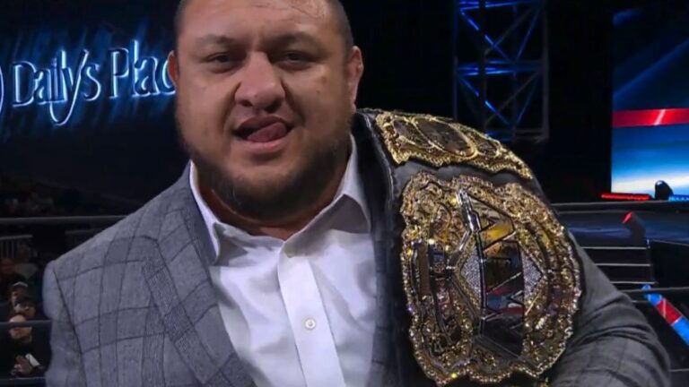 Samoa Joe Breaks Silence On AEW World Championship Victory