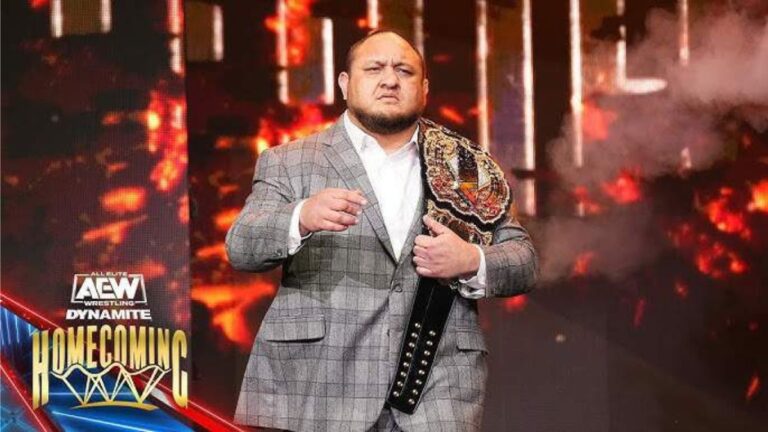 AEW World Champion Samoa Joe