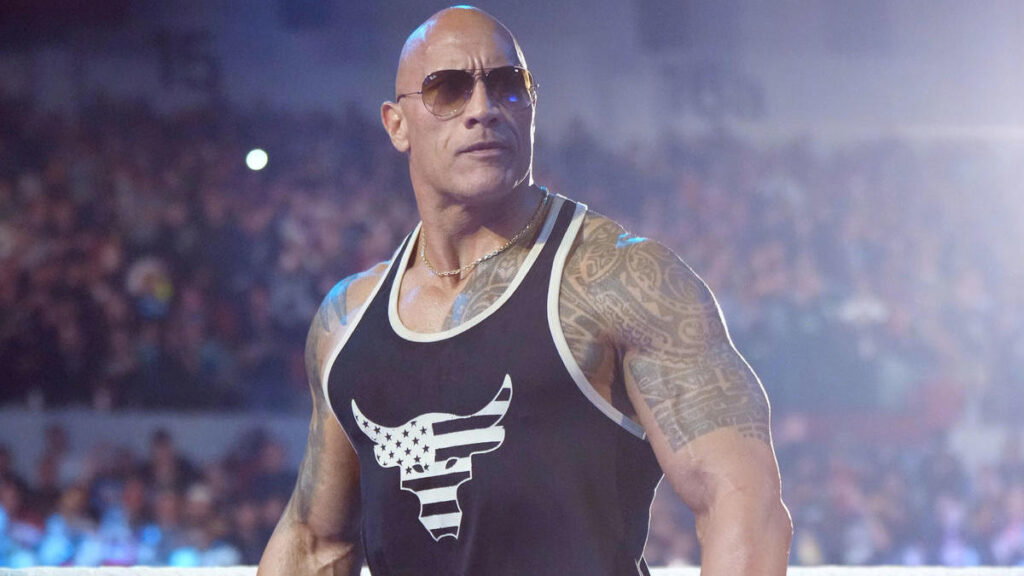 Dwayne The Rock Johnson at WWE