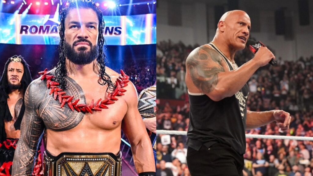 WWE Roman Reigns The Rock