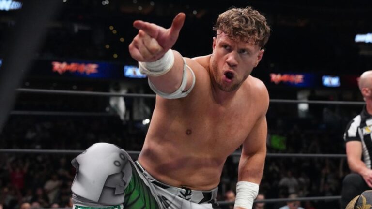 Will Ospreay in AEW ring