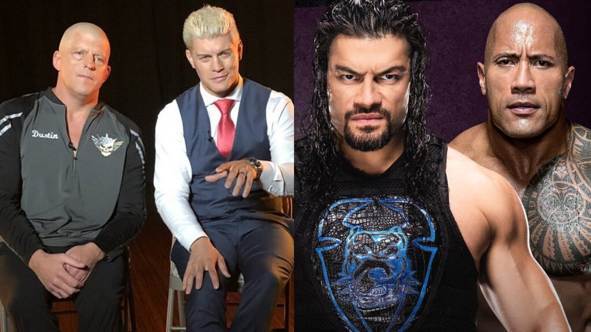 Dustin Rhodes’ Brutal Thoughts On The Rock Replacing Cody Rhodes Against Roman Reigns