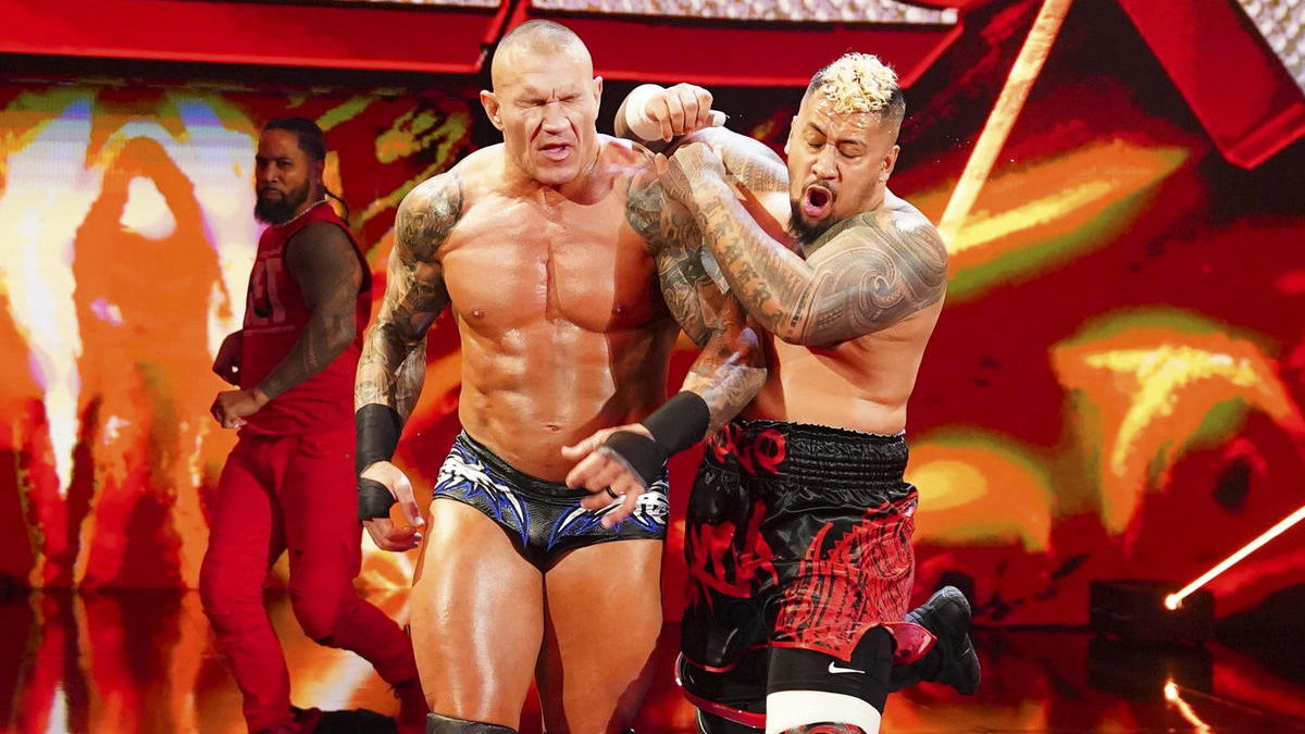 WWE stars Randy Orton and Solo Sikoa