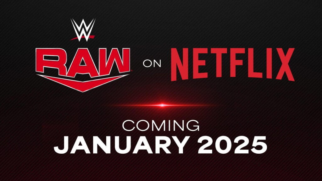 WWE Raw Netflix graphic