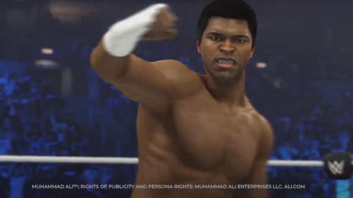 Muhammad  Ali Confirmed For WWE 2K24