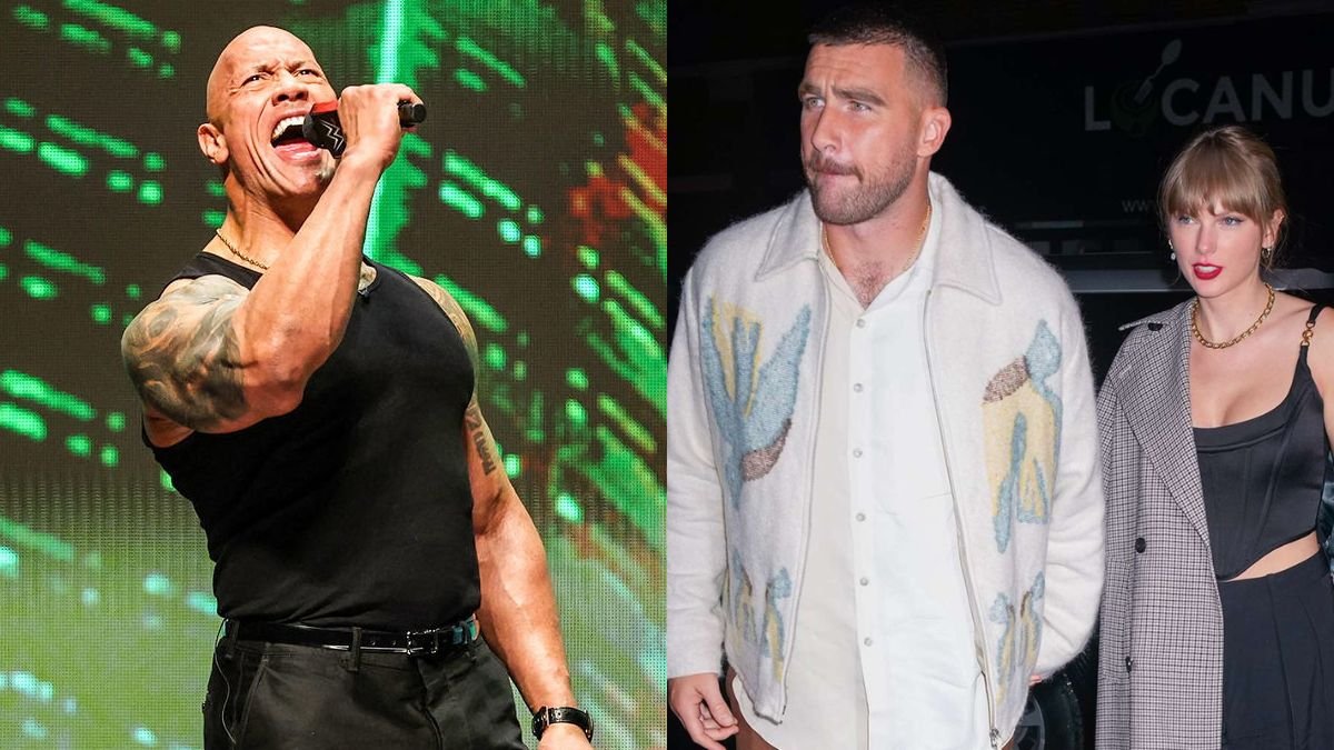The Rock Comments On Travis Kelce & Taylor Swift’s Love Ahead Of Superbowl