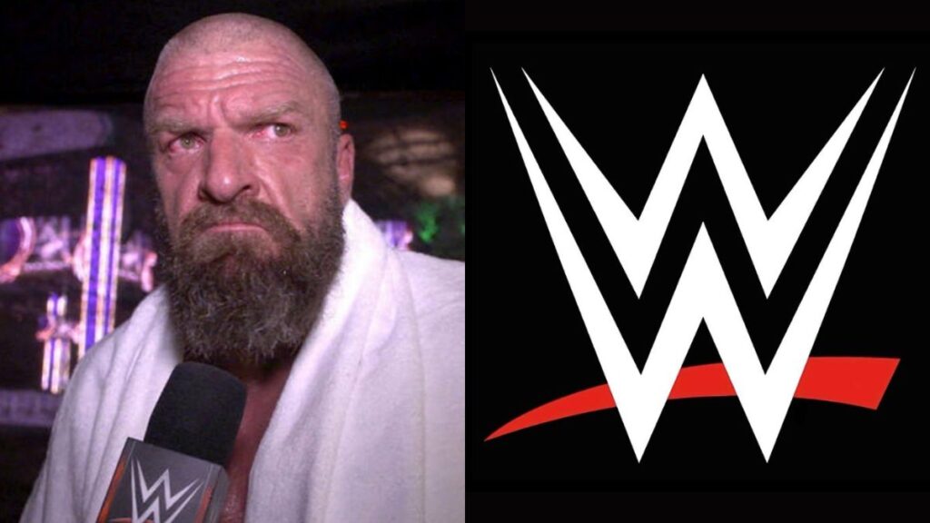 Triple H and WWE logo