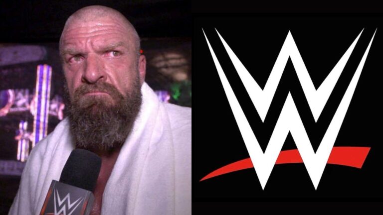 Triple H and WWE logo