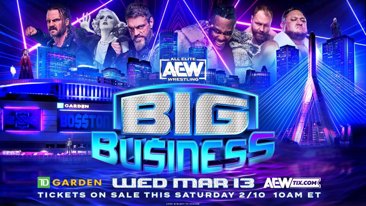 First Time Ever Match Announced For AEW Big Business
