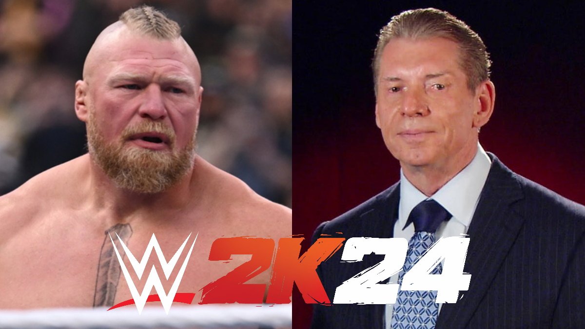 Major Update On Brock Lesnar & Vince McMahon In WWE 2K24