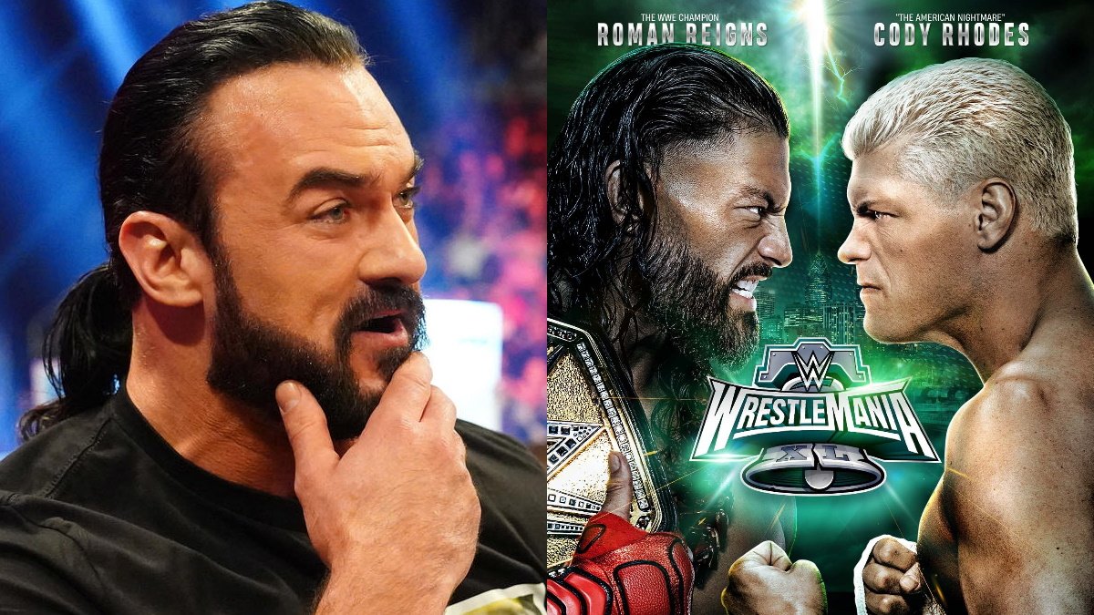 Drew McIntyre Reacts To Cody Rhodes Choosing To Face Roman Reigns At WrestleMania 40