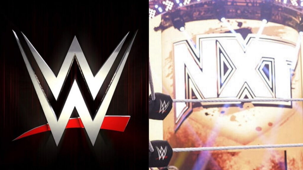 WWE logo with WWE NXT logo