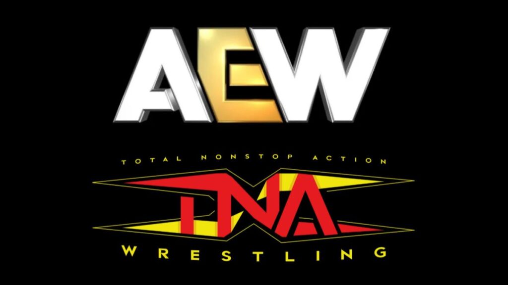 AEW and TNA Wrestling logos