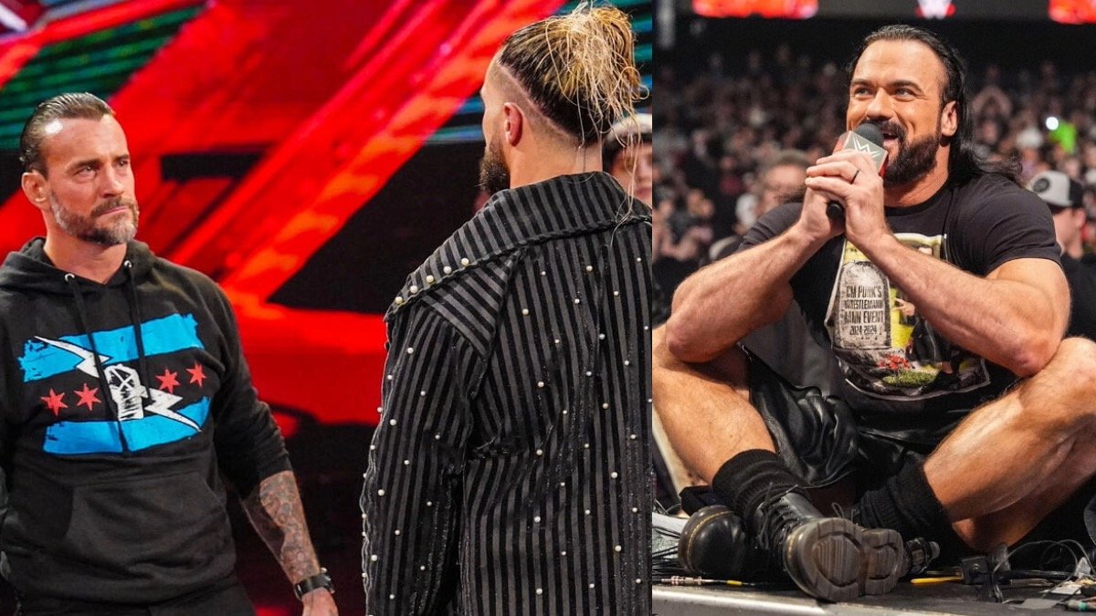 Backstage Details On Explosive CM Punk, Drew McIntyre & Seth Rollins WWE Raw Segment