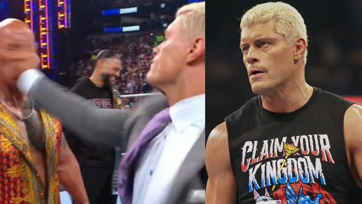 Cody Rhodes Responds To The Rock Slap On WWE SmackDown