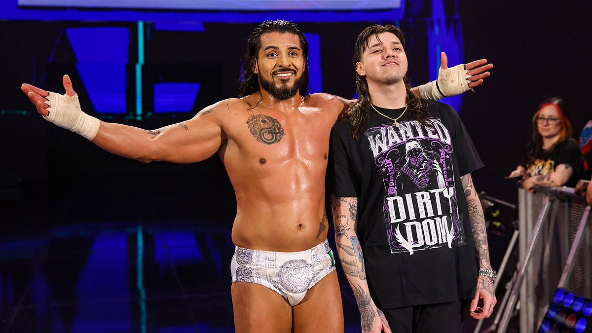 WWE stars Santos Escobar and Dominik Mysterio