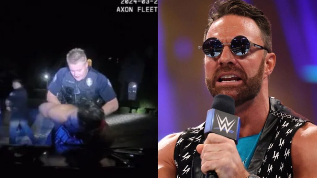 WWE Star LA Knight 'Arrest' Footage
