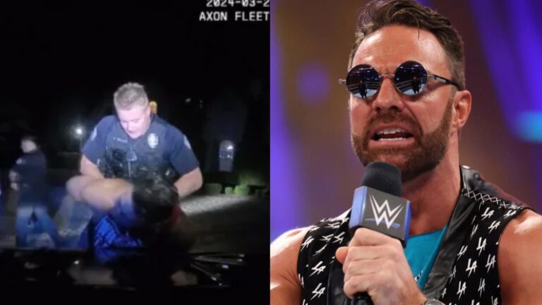 WWE Star LA Knight 'Arrest' Footage