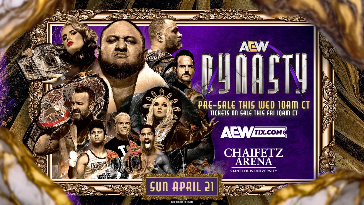 New AEW Dynasty 2024 Matches Announced