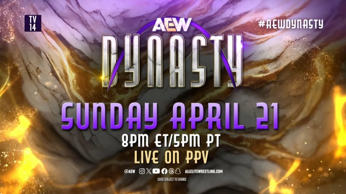 First Match Set For New AEW Dynasty PPV